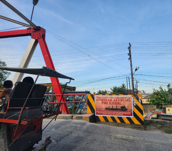 Dokumentasi Rizky di lapangan